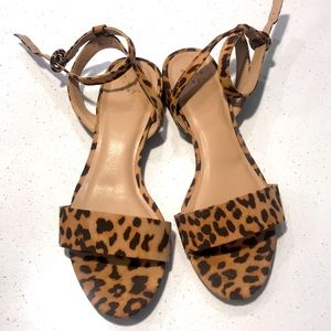 Cheetah/Leopard sandals